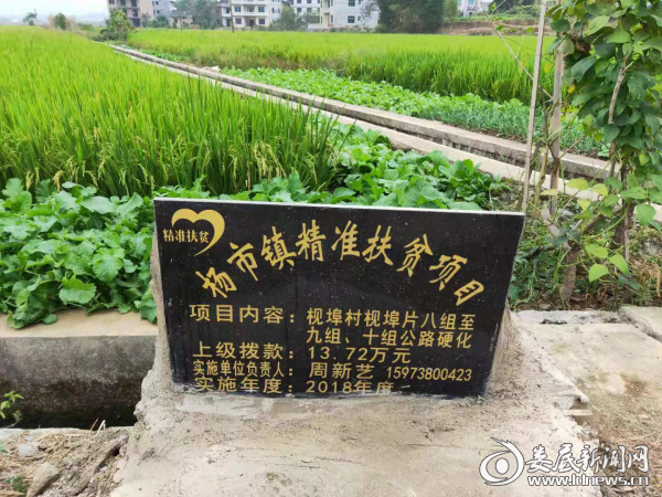 童艳)10月8日至10日,涟源市杨市镇干部节后鼓足干劲,对各村扶贫项目
