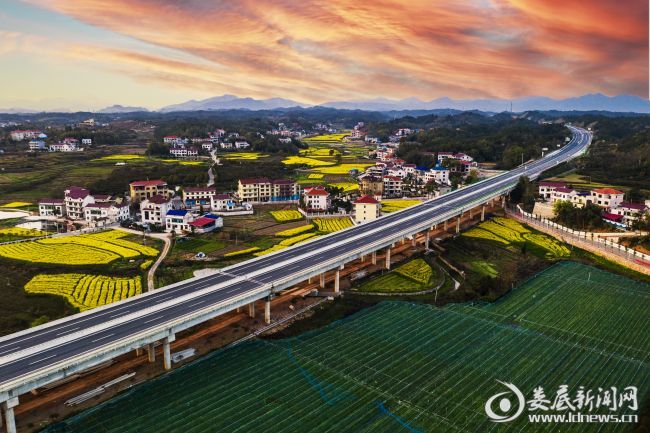 华常高速娄底经开区中阳大桥