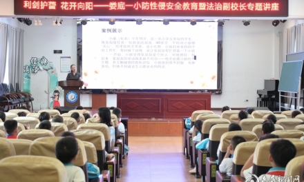 利剑护蕾  花开向阳  娄底一小开展防性侵专题法治讲座