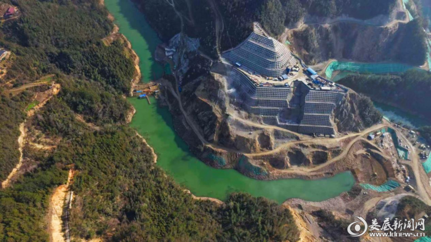 梅山灌区土坪水库大坝工程