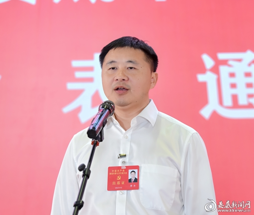 市党代表,市重点建设项目事务中心党委书记、主任 曾丹